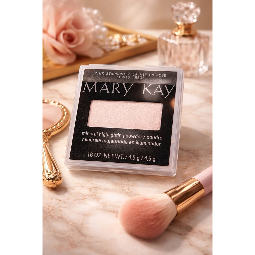 Mary Kay Mineral‎ Highlighting Powder Pink Stardust Discontinued New